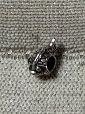Pandora Silver Fish Charm Bead - Silver